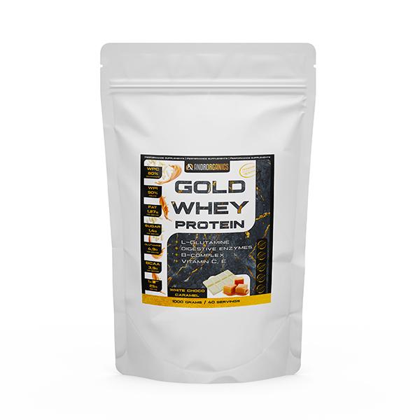 Gold Whey Protein - biela čok.-karamel